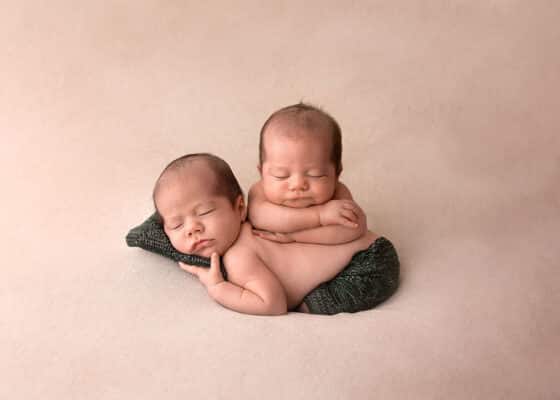 Twins Photograph* - Zesty Orange Photography by Olesya Redina