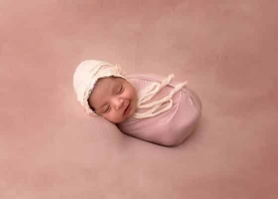 Newborn Photography Studio - Zesty Orange Photography by Olesya Redina